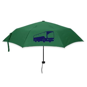 bus busfahren - Regenschirm (klein) - Flaschengrün - Vorne