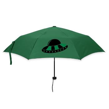 ufo - Regenschirm (klein) - Flaschengrün - Vorne