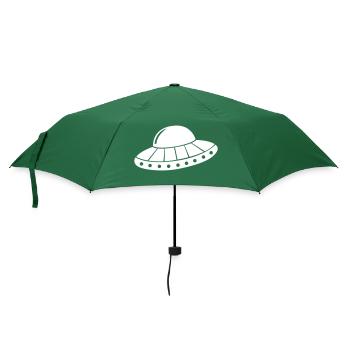 ufo - Regenschirm (klein) - Flaschengrün - Vorne
