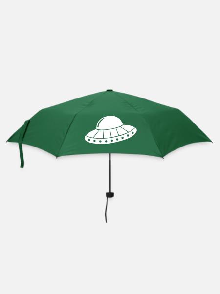 ufo - Regenschirm (klein) - Flaschengrün