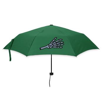 Hände reichen abgetrennte Hand - Regenschirm (klein) - Flaschengrün - Vorne