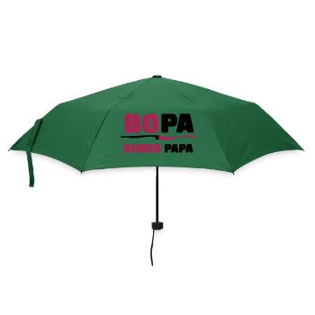 Bonus Papa - Regenschirm (klein) - Flaschengrün - Vorne