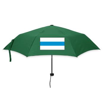 Russische Antikriegsflagge - Regenschirm (klein) - Flaschengrün - Vorne