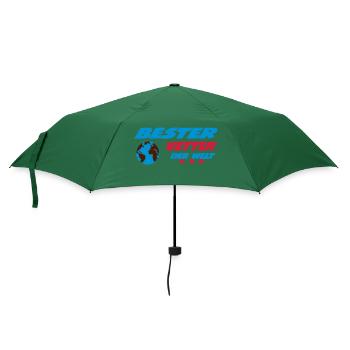 Bester VETTER der welt - Regenschirm (klein) - Flaschengrün - Vorne