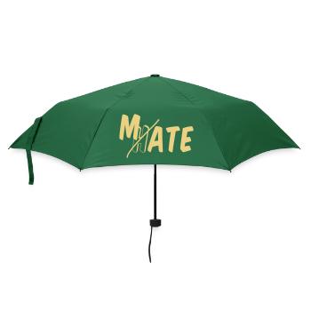 I mate you - Regenschirm (klein) - Flaschengrün - Vorne