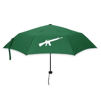 waffe gun - Regenschirm (klein) - Flaschengrün - Vorne