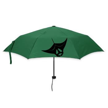 Manta Rochen - Regenschirm (klein) - Flaschengrün - Vorne