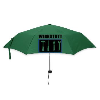 werkzeug werkstatt - Regenschirm (klein) - Flaschengrün - Vorne