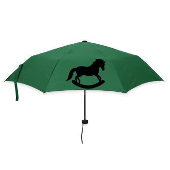 rocking horse - Regenschirm (klein) - Flaschengrün - Vorne