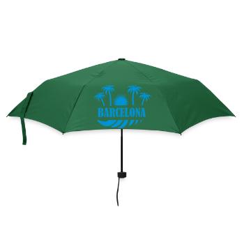 barcelona - Regenschirm (klein) - Flaschengrün - Vorne