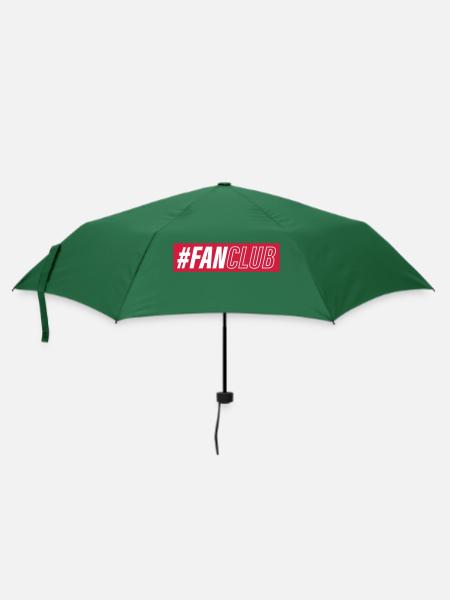 Fan Club Verein - Regenschirm (klein) - Flaschengrün