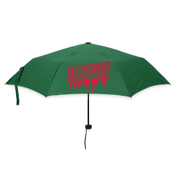 run better than government - Regenschirm (klein) - Flaschengrün - Vorne