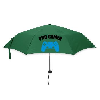 pro gamer - Regenschirm (klein) - Flaschengrün - Vorne