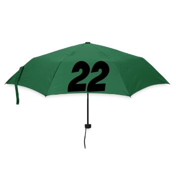 22 - Regenschirm (klein) - Flaschengrün - Vorne