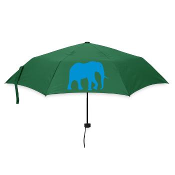 elephant - Regenschirm (klein) - Flaschengrün - Vorne