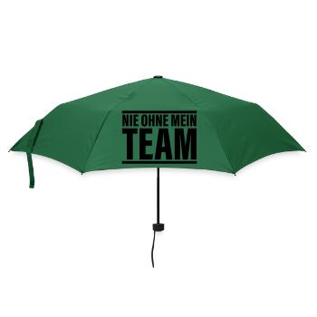 team nie - Regenschirm (klein) - Flaschengrün - Vorne