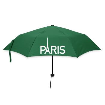 Paris - Regenschirm (klein) - Flaschengrün - Vorne