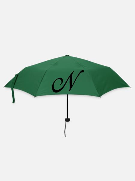 N - Regenschirm (klein) - Flaschengrün