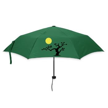 japanischer baum - Regenschirm (klein) - Flaschengrün - Vorne