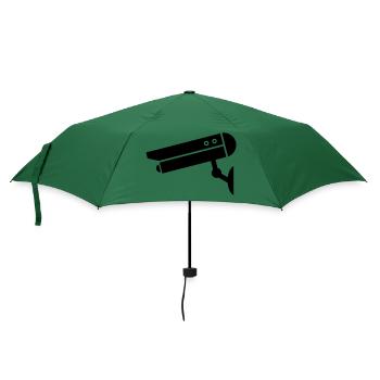 kamera icon - Regenschirm (klein) - Flaschengrün - Vorne