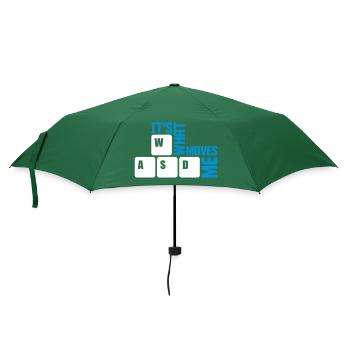 its what moves me - Regenschirm (klein) - Flaschengrün - Vorne