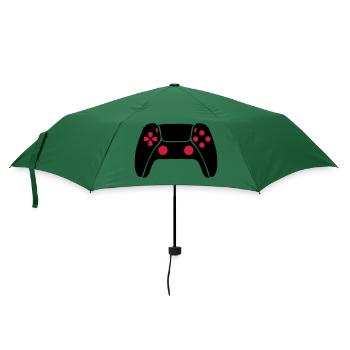 gaming controller - Regenschirm (klein) - Flaschengrün - Vorne