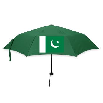 pakistan - Regenschirm (klein) - Flaschengrün - Vorne