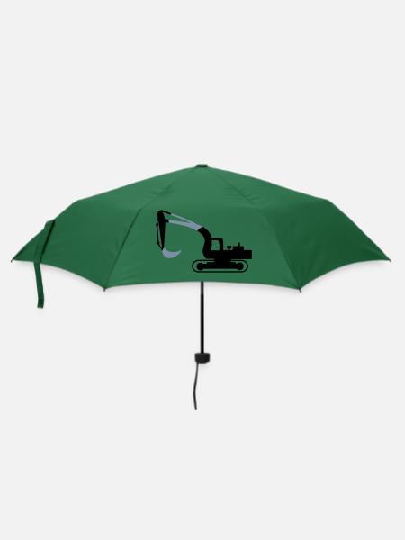 bagger - Regenschirm (klein) - Flaschengrün