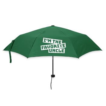 im the favorite uncle - Regenschirm (klein) - Flaschengrün - Vorne