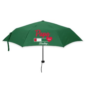 papa loading 2025 - Regenschirm (klein) - Flaschengrün - Vorne