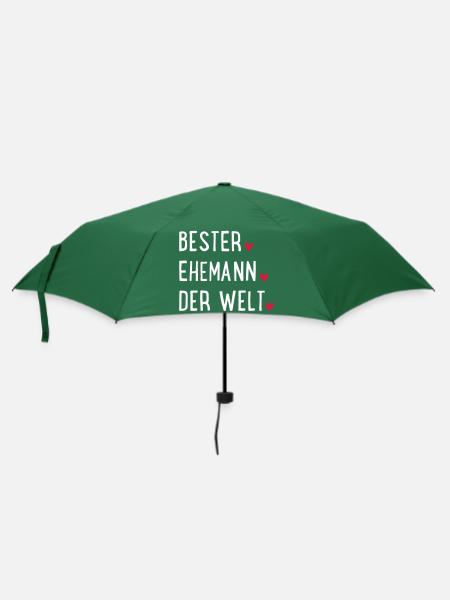 Ehemann - Regenschirm (klein) - Flaschengrün