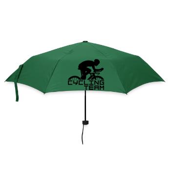 Rennrad Cycling Team - Regenschirm (klein) - Flaschengrün - Vorne