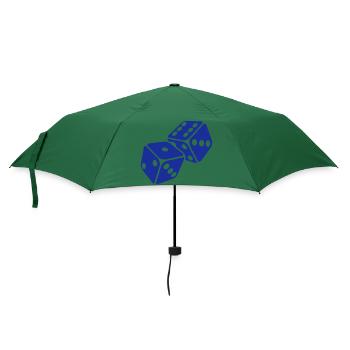 würfel - Regenschirm (klein) - Flaschengrün - Vorne