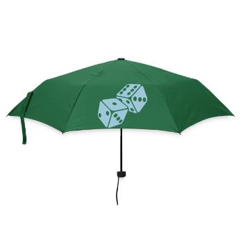 würfel - Regenschirm (klein) - Flaschengrün - Vorne