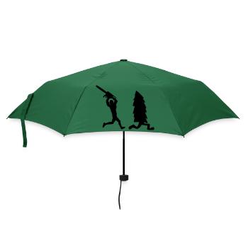 holzfäller - Regenschirm (klein) - Flaschengrün - Vorne