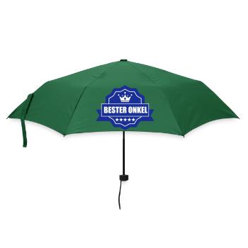 bester onkel - Regenschirm (klein) - Flaschengrün - Vorne