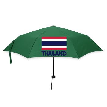 thailand - Regenschirm (klein) - Flaschengrün - Vorne