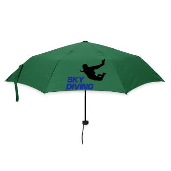 sky diving - Regenschirm (klein) - Flaschengrün - Vorne
