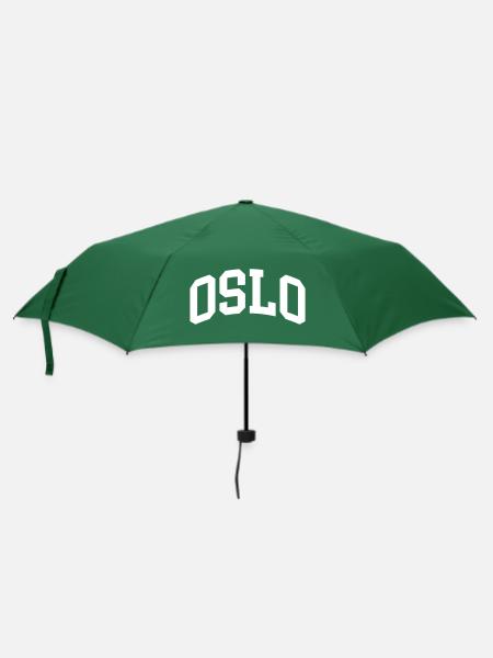 Oslo - Regenschirm (klein) - Flaschengrün