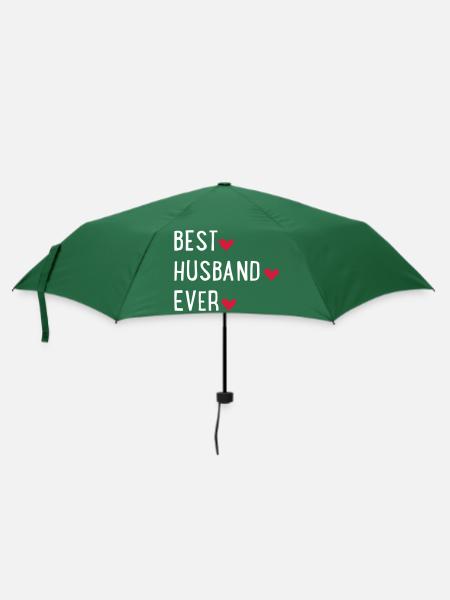 Bester Ehemann - Regenschirm (klein) - Flaschengrün