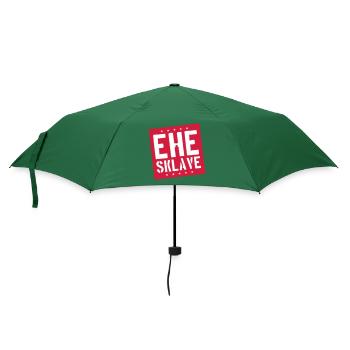 Ehe Sklave Hochzeit Jga - Regenschirm (klein) - Flaschengrün - Vorne