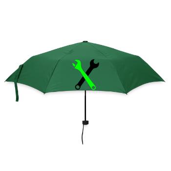 werkzeug schraubenschlüssel 1 - Regenschirm (klein) - Flaschengrün - Vorne