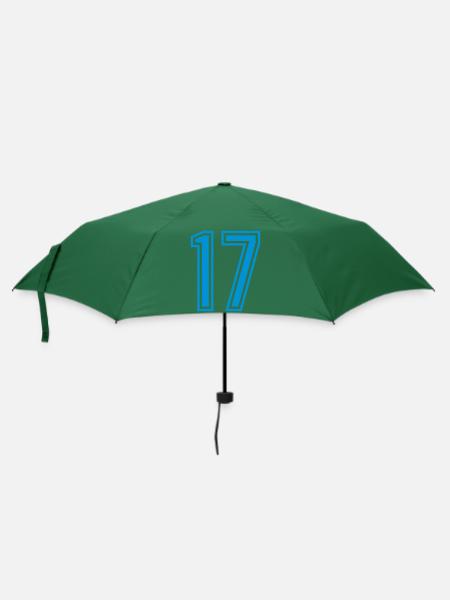 17 - Regenschirm (klein) - Flaschengrün