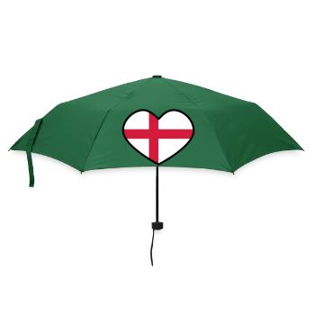 England - Regenschirm (klein) - Flaschengrün - Vorne