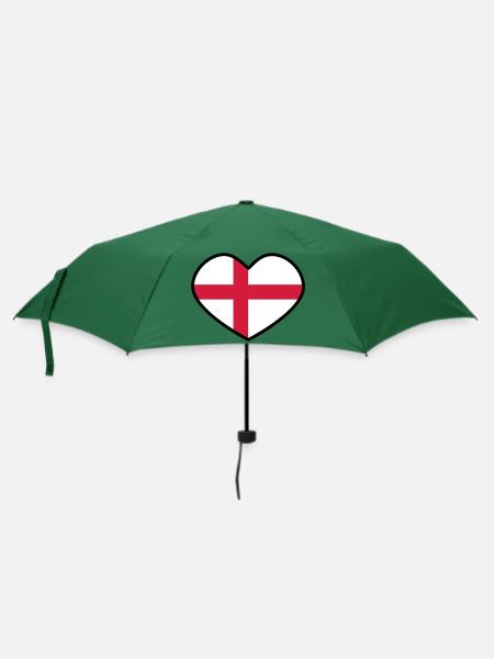 England - Regenschirm (klein) - Flaschengrün