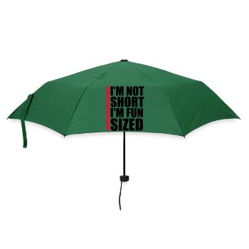 Not short fun sized - Regenschirm (klein) - Flaschengrün - Vorne