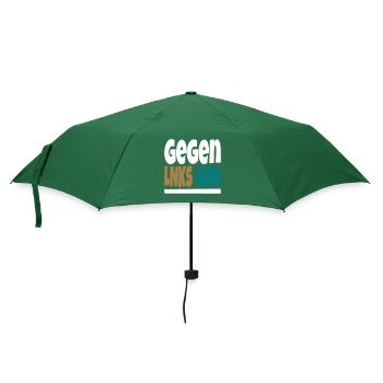 gegen lnks grn II - Regenschirm (klein) - Flaschengrün - Vorne