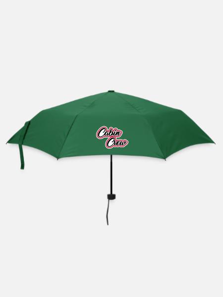 Bordpersonal - Regenschirm (klein) - Flaschengrün