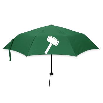 hammer 01 - Regenschirm (klein) - Flaschengrün - Vorne