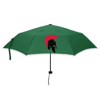 sparta warrior - Regenschirm (klein) - Flaschengrün - Vorne